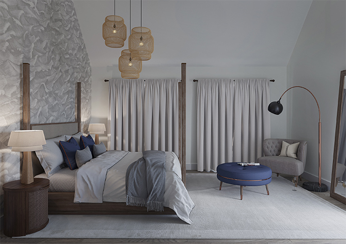 Sydney, Silver - Made to Measure Curtains - Image 7